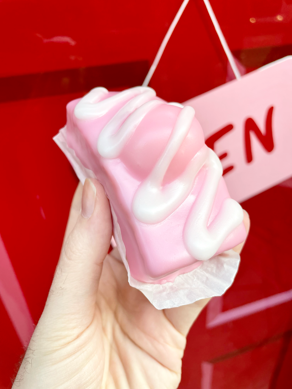 Strawberry Fondant Fancy Mini Loaf (Special Edition)