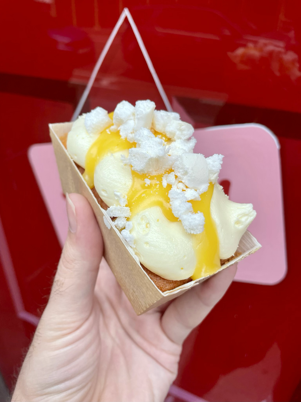 Lemon Meringue Mini Loaf